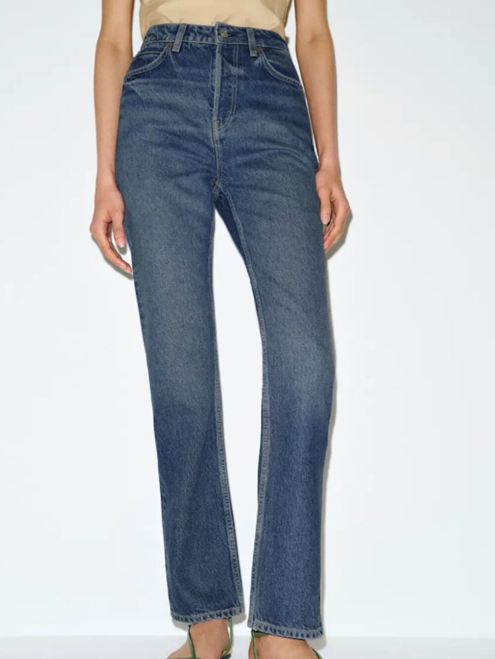 Reformation Liza Ultra High Rise Straight Jean